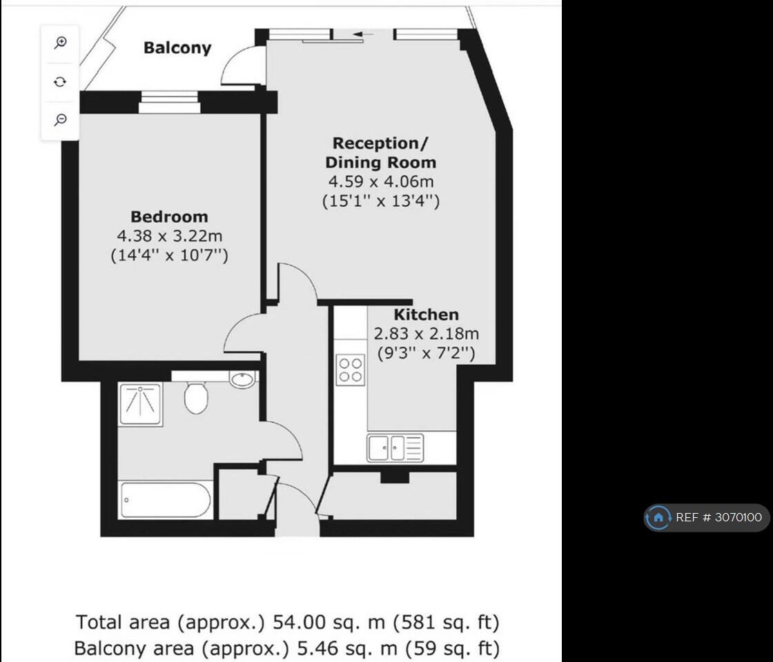 Holland Gardens, Brentford, TW8 floorplan