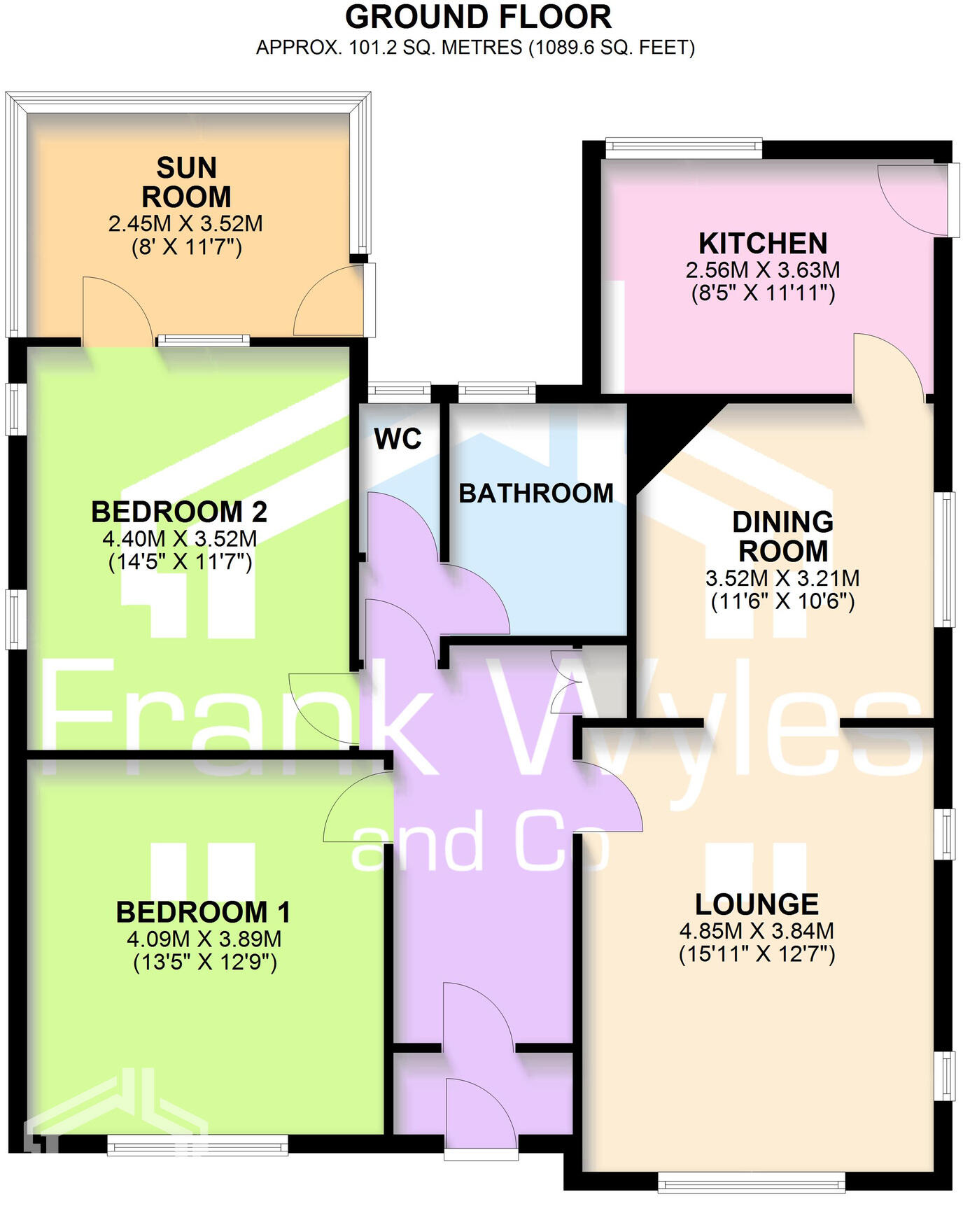 Elmhurst Road, Lytham St. Annes, Lancashire floorplan