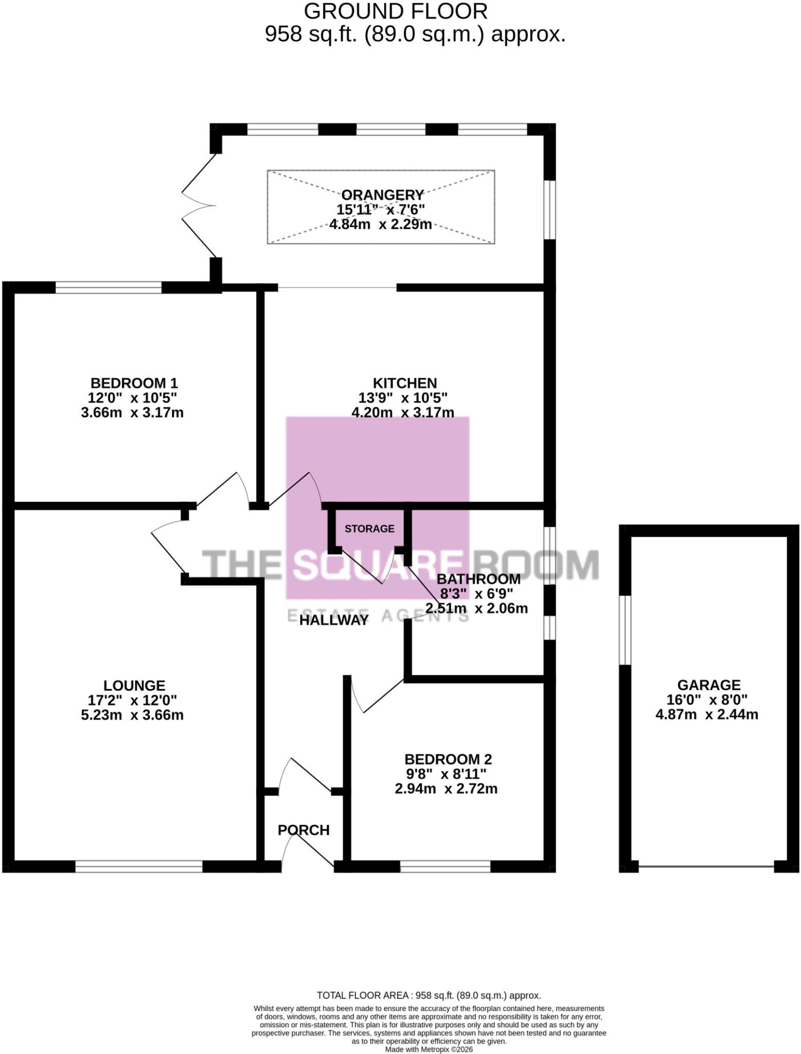 Alder Grove,  Poulton-Le-Fylde, FY6 floorplan