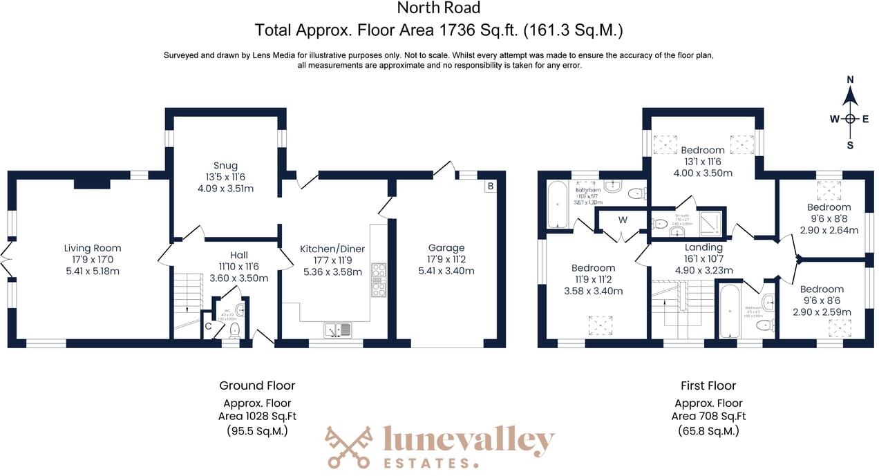 Locke House, North Road, Carnforth, LA5 floorplan
