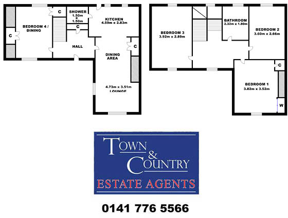 9, Westergreens Avenue, Kirkintilloch, G66 4AQ floorplan
