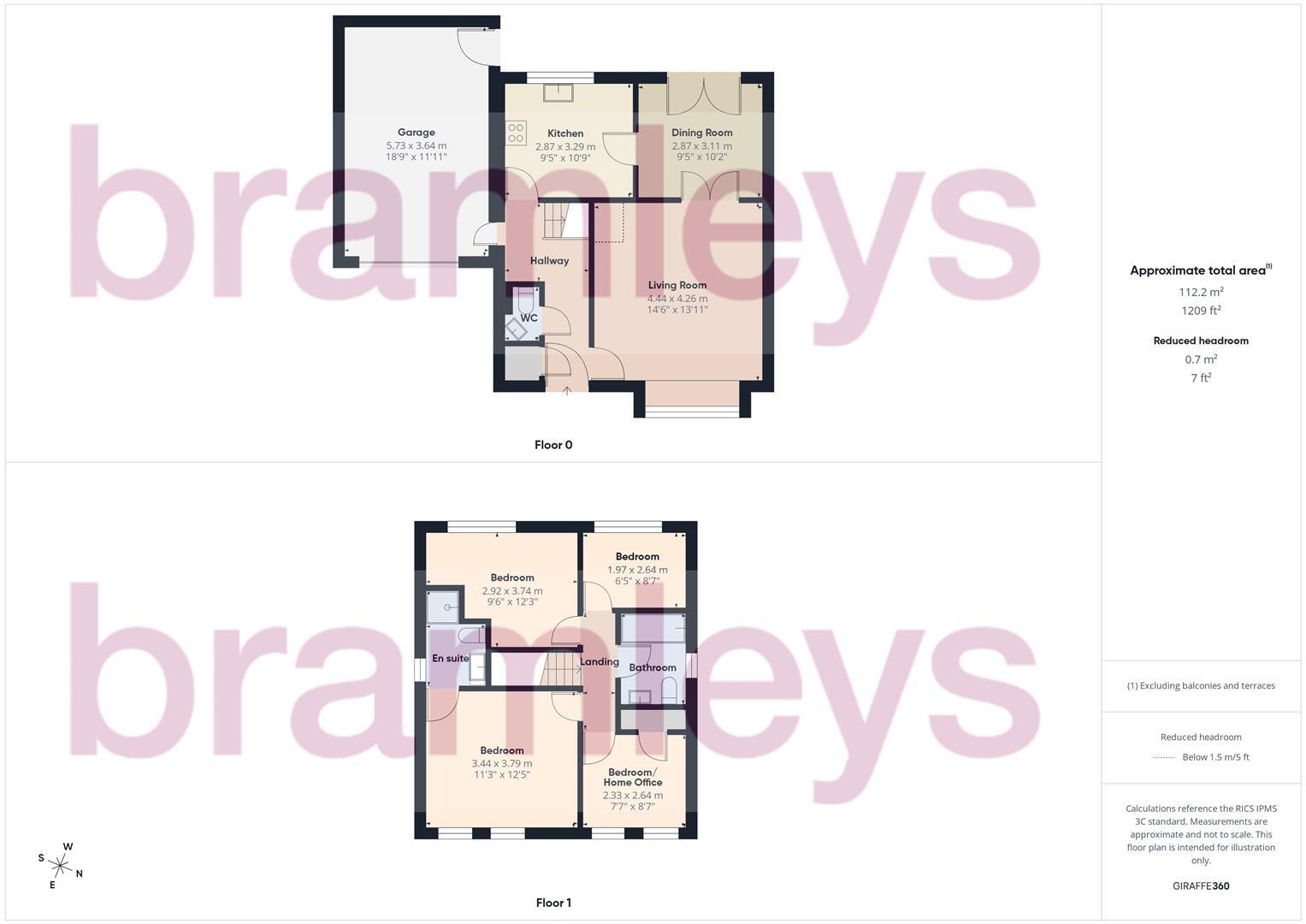Redwood Drive, Huddersfield floorplan