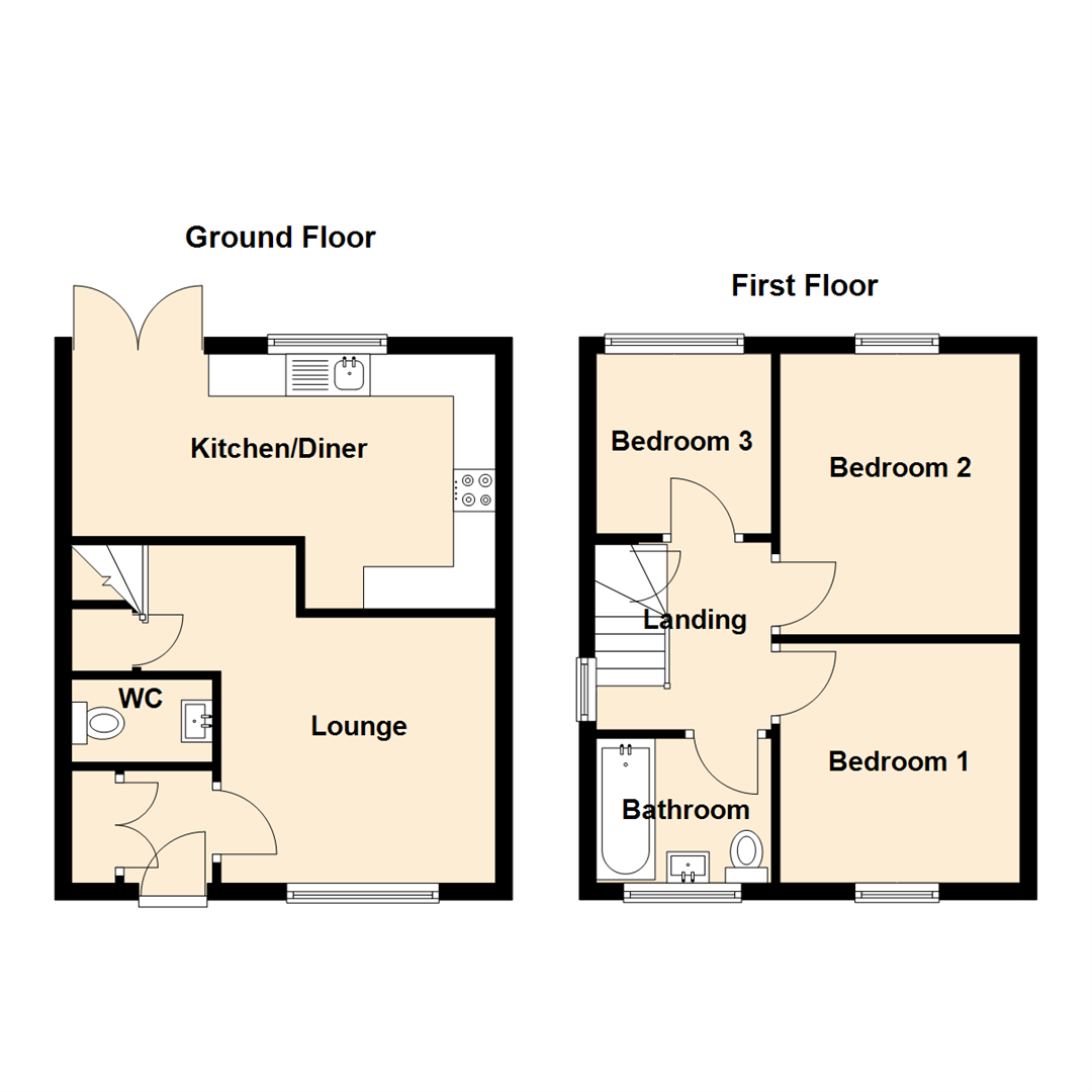 Elswick Street, North Shields floorplan