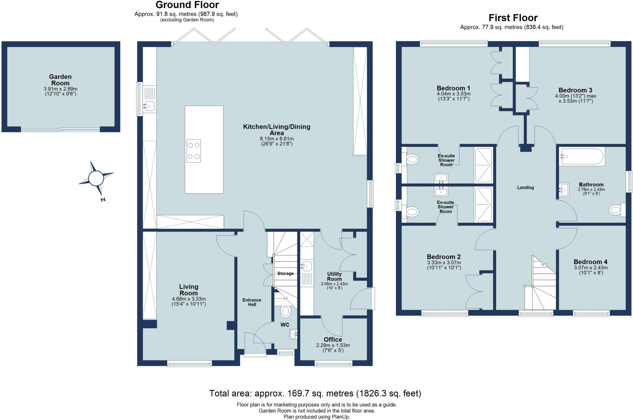 Greenway, Harpenden, Hertfordshire, AL5 floorplan