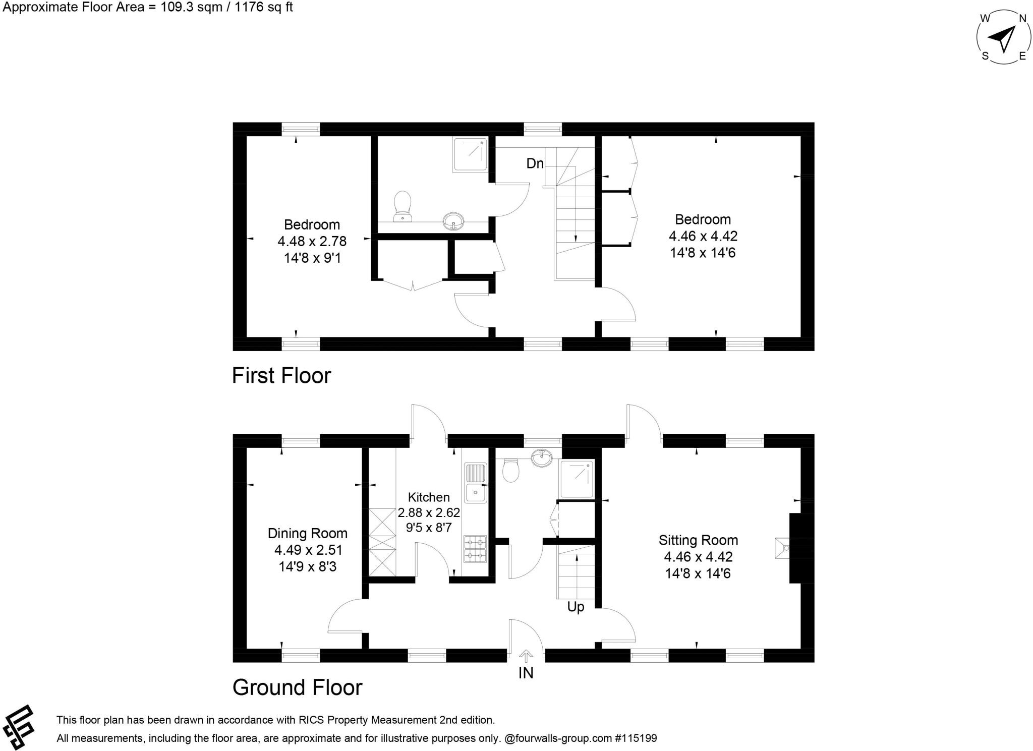 St Luke's Court, Hyde Lane, Marlborough floorplan
