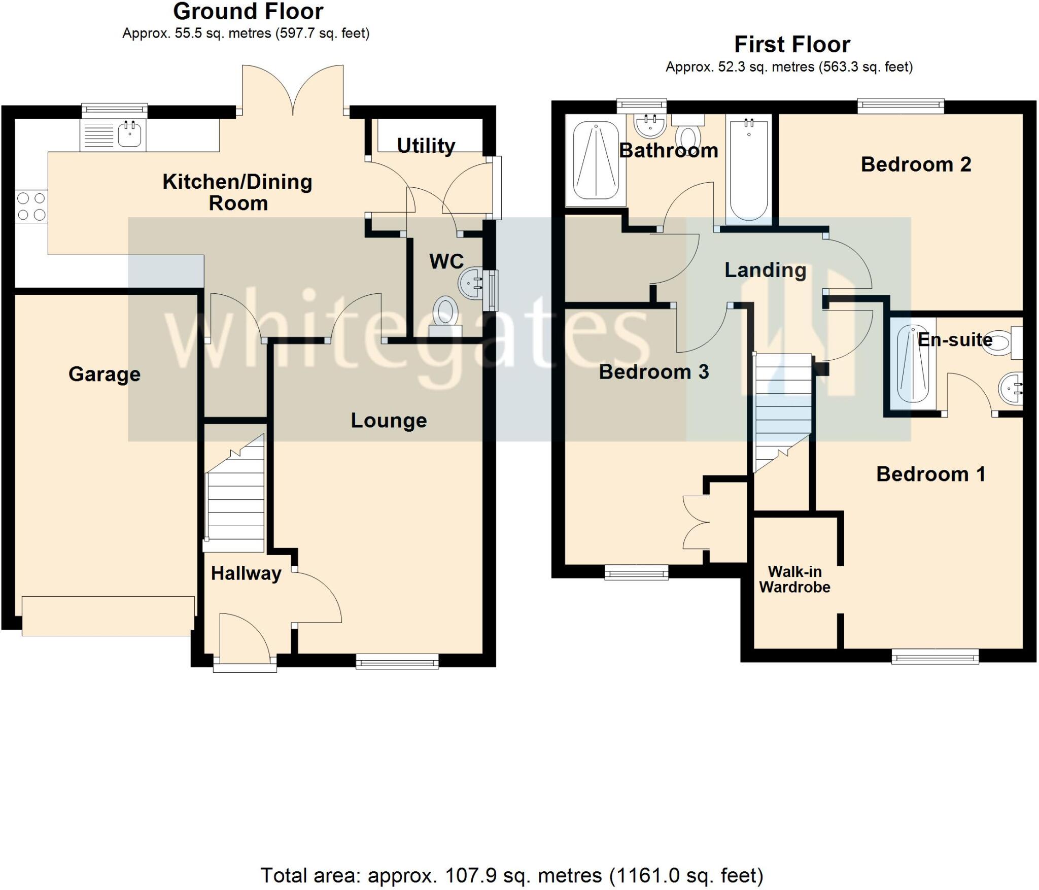 Bowland Close, Honley, Holmfirth, West Yorkshire, HD9 floorplan