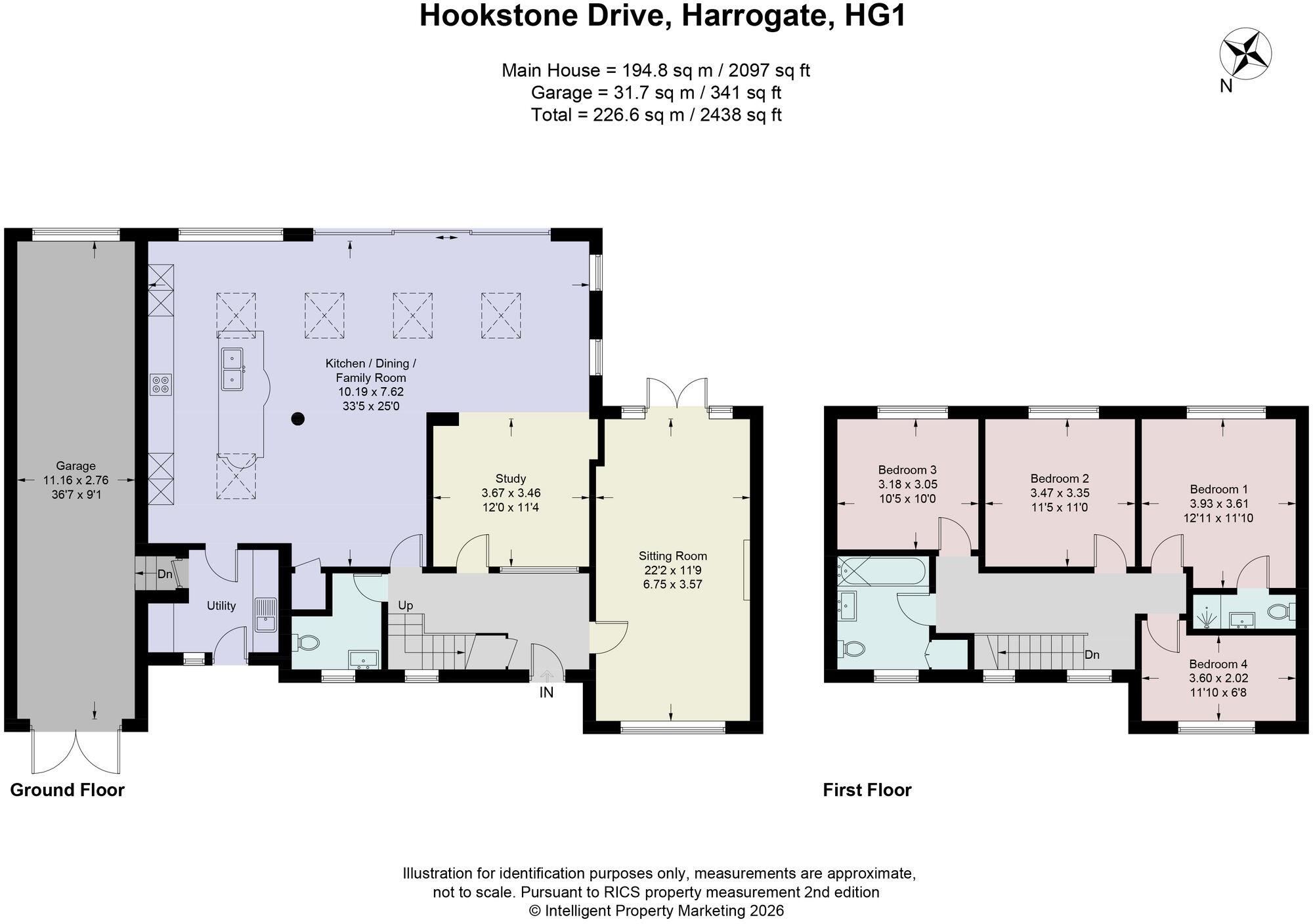 Hookstone Drive, Harrogate, HG2 floorplan