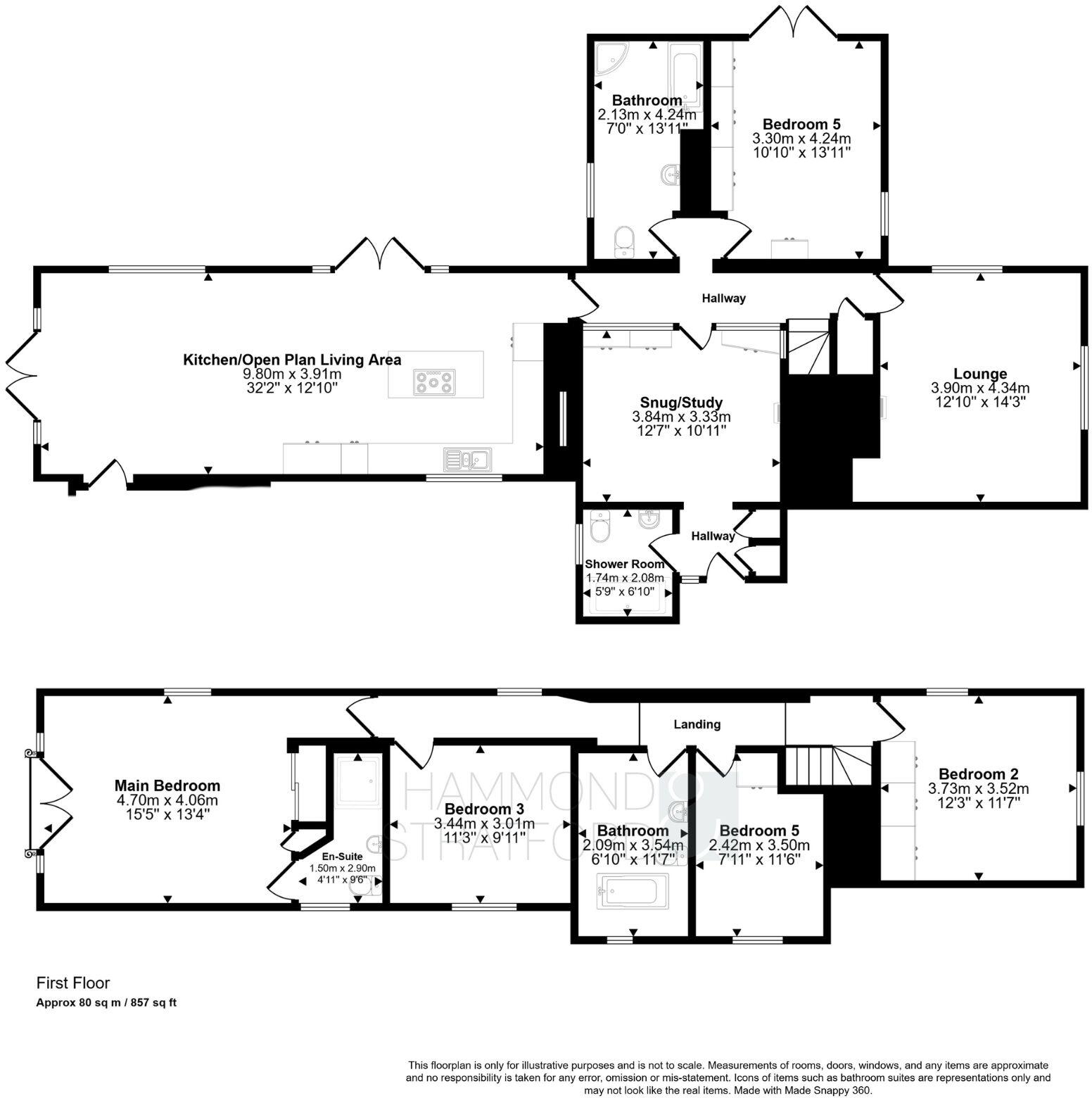 New Buckenham Road, Banham floorplan
