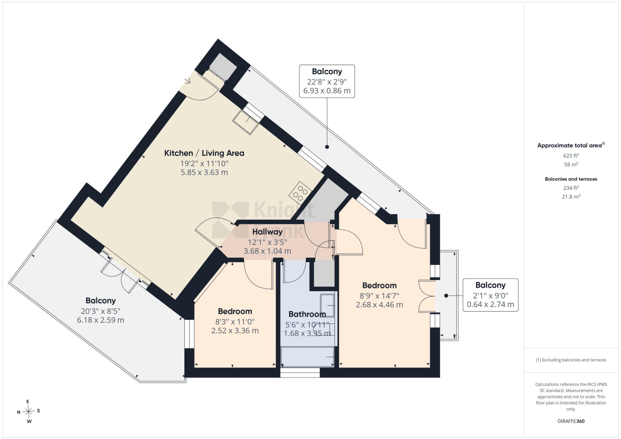 La Rue Du Hocq, St Clement floorplan