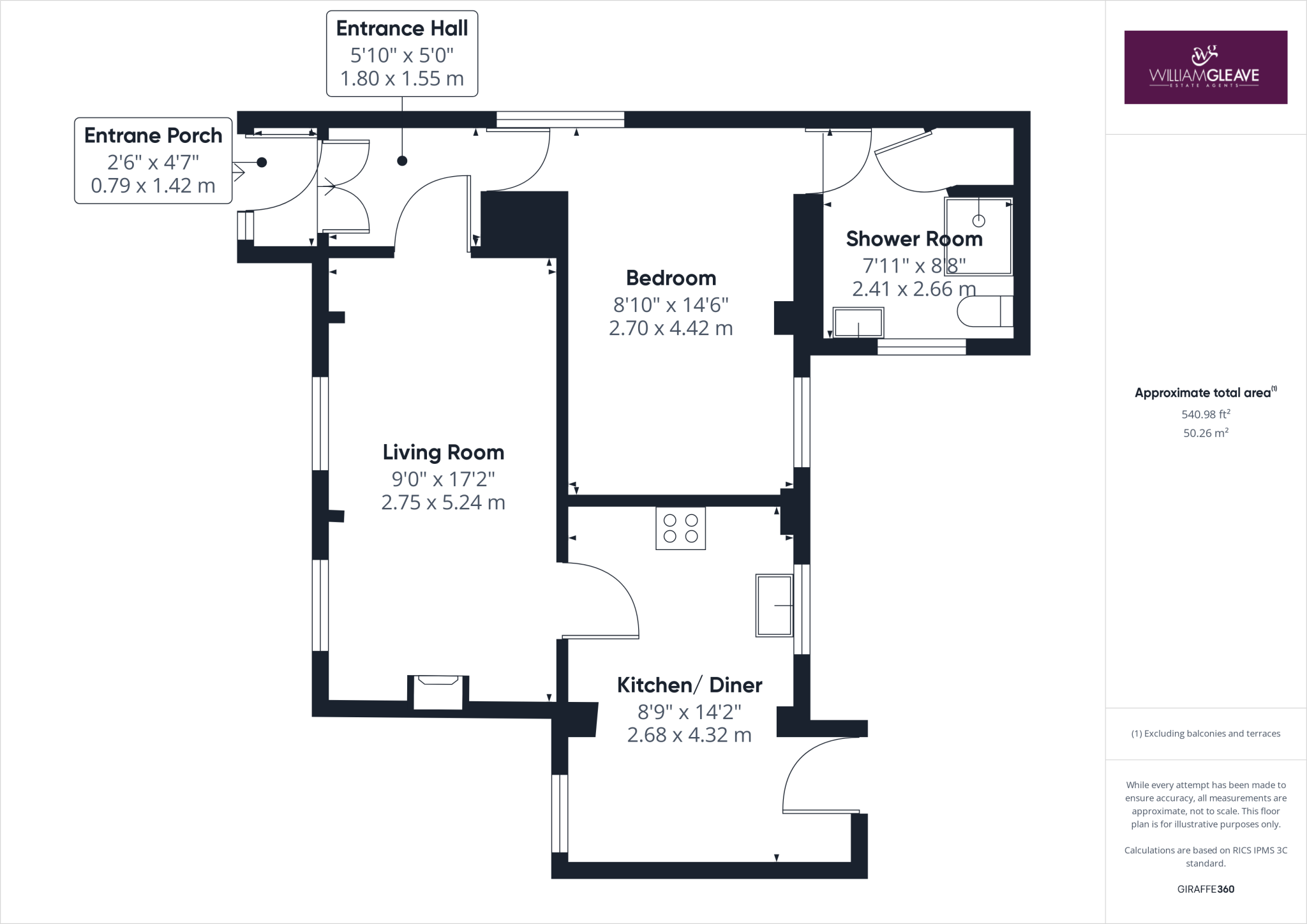 Eglwysbach, Colwyn Bay, Conwy, LL28 floorplan