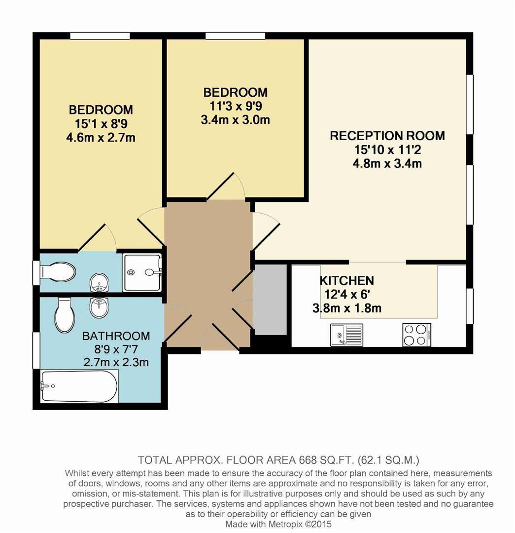 Gareth Drive, Edmonton, N9 floorplan