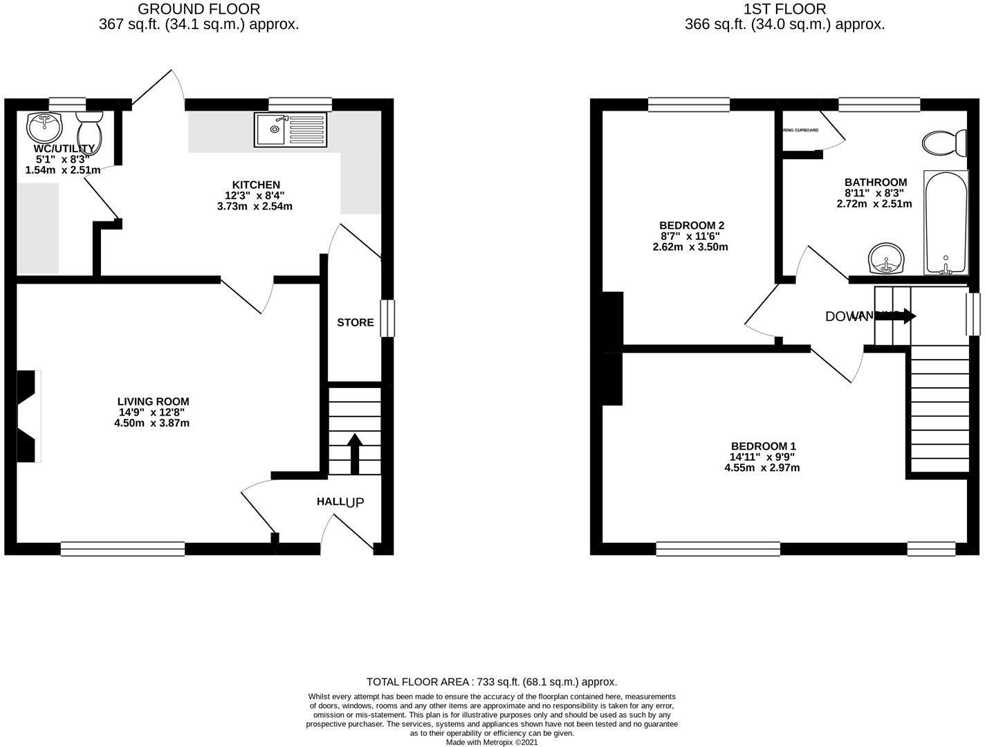 Wetheriggs Rise, Penrith floorplan