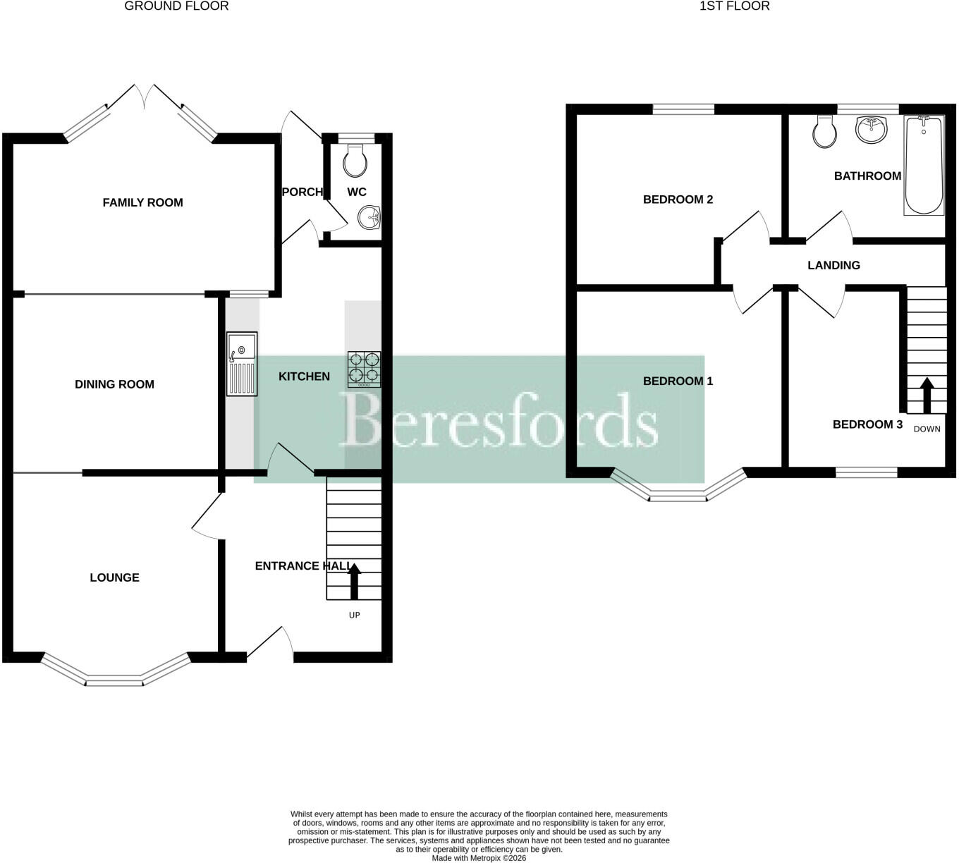 Heron Way, Upminster, RM14 floorplan