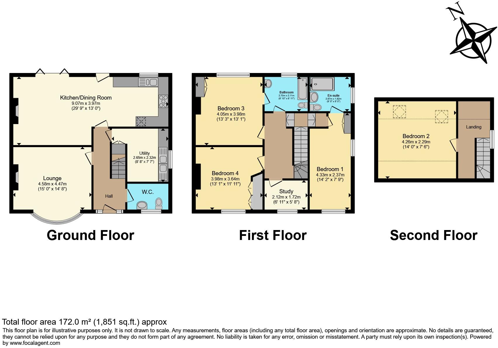 Bradgate Road, Leicester, LE7 floorplan