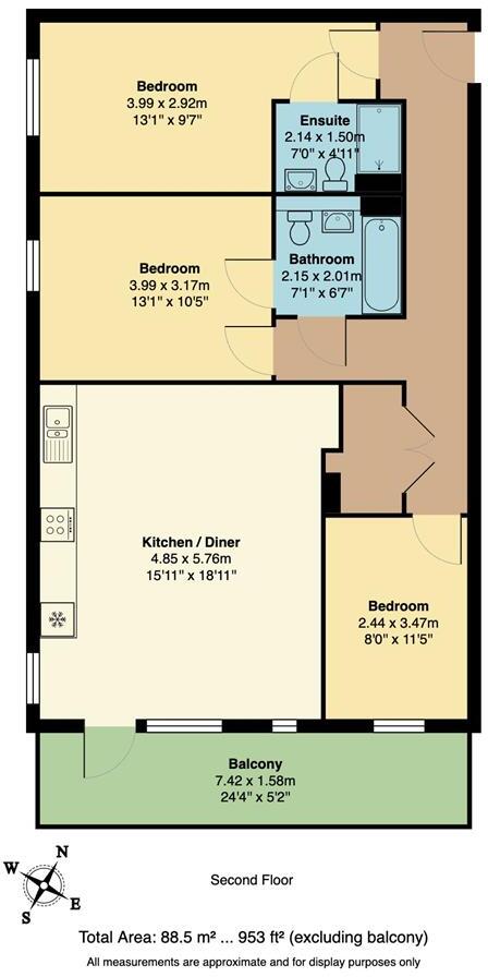 Merriam Close, Highams Park floorplan