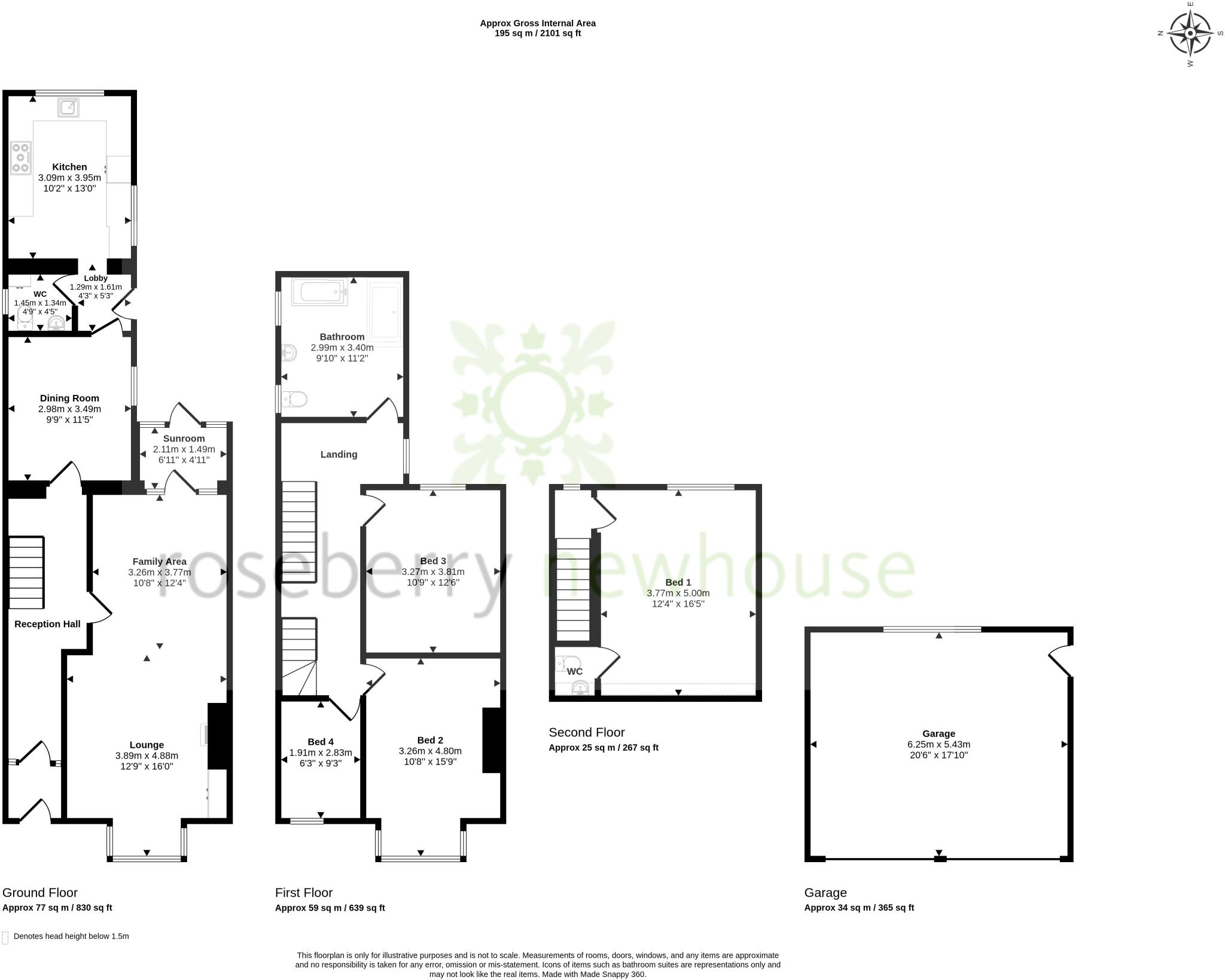 The Avenue, Fairfield, Stockton-On-Tees floorplan