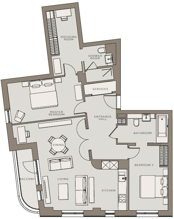 Hosta Landsby Merrion Avenue, Stanmore, HA7 floorplan