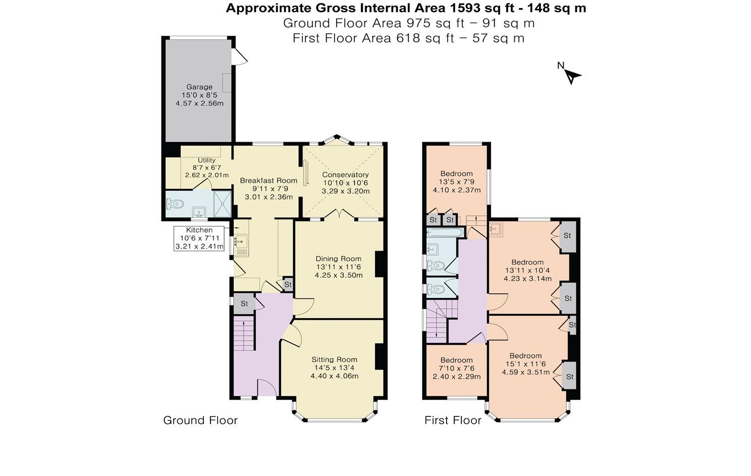 Balmore Drive, Caversham, Reading floorplan