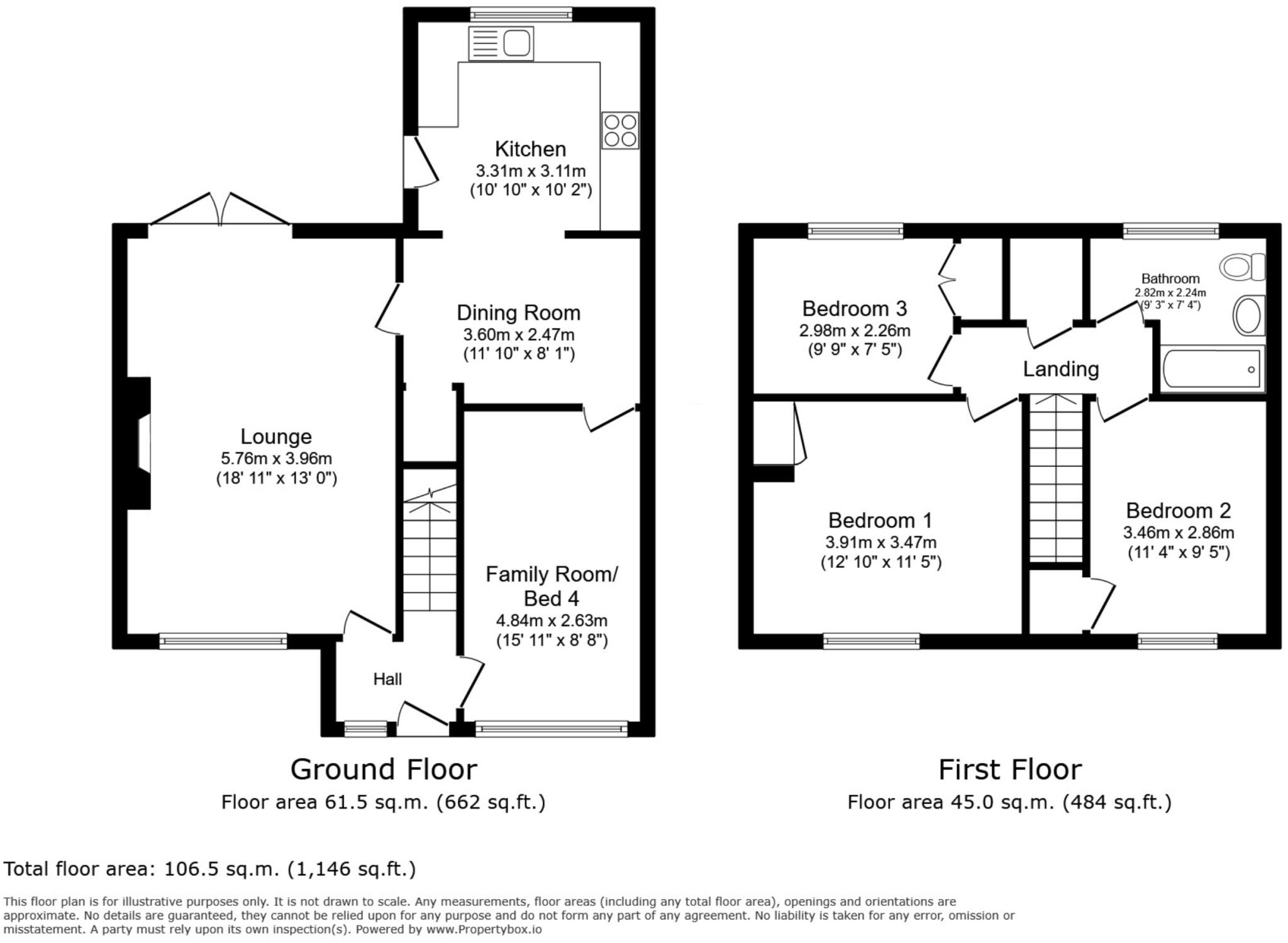 Welland Drive, Connahs Quay, CH5 floorplan