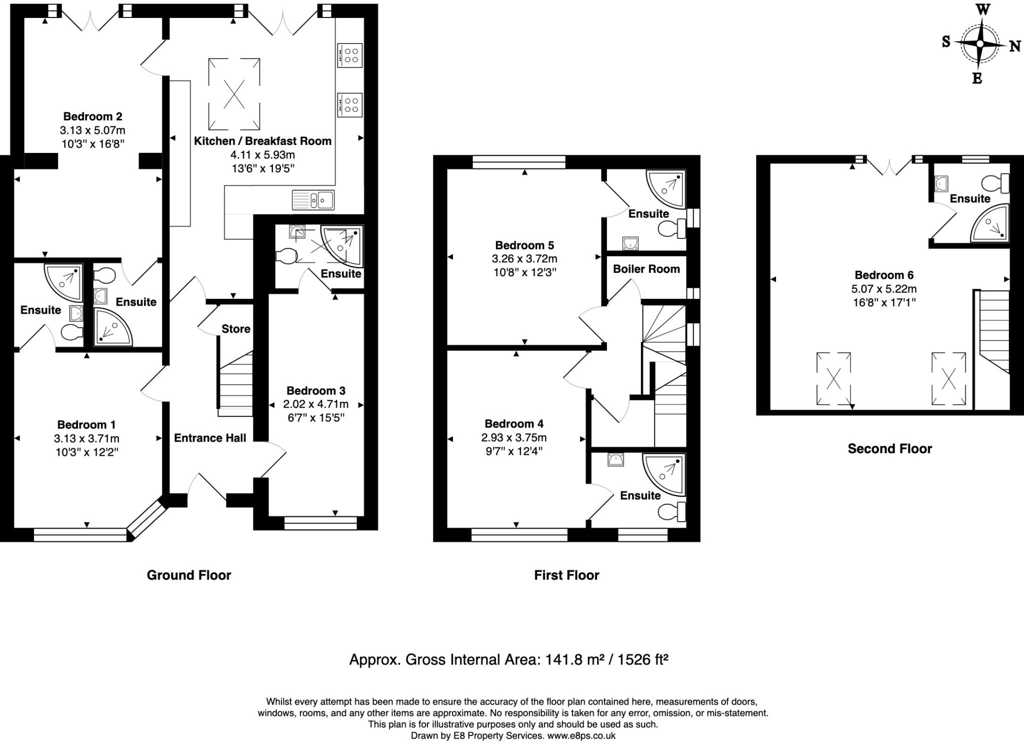 Laburnum Road, Oxford floorplan