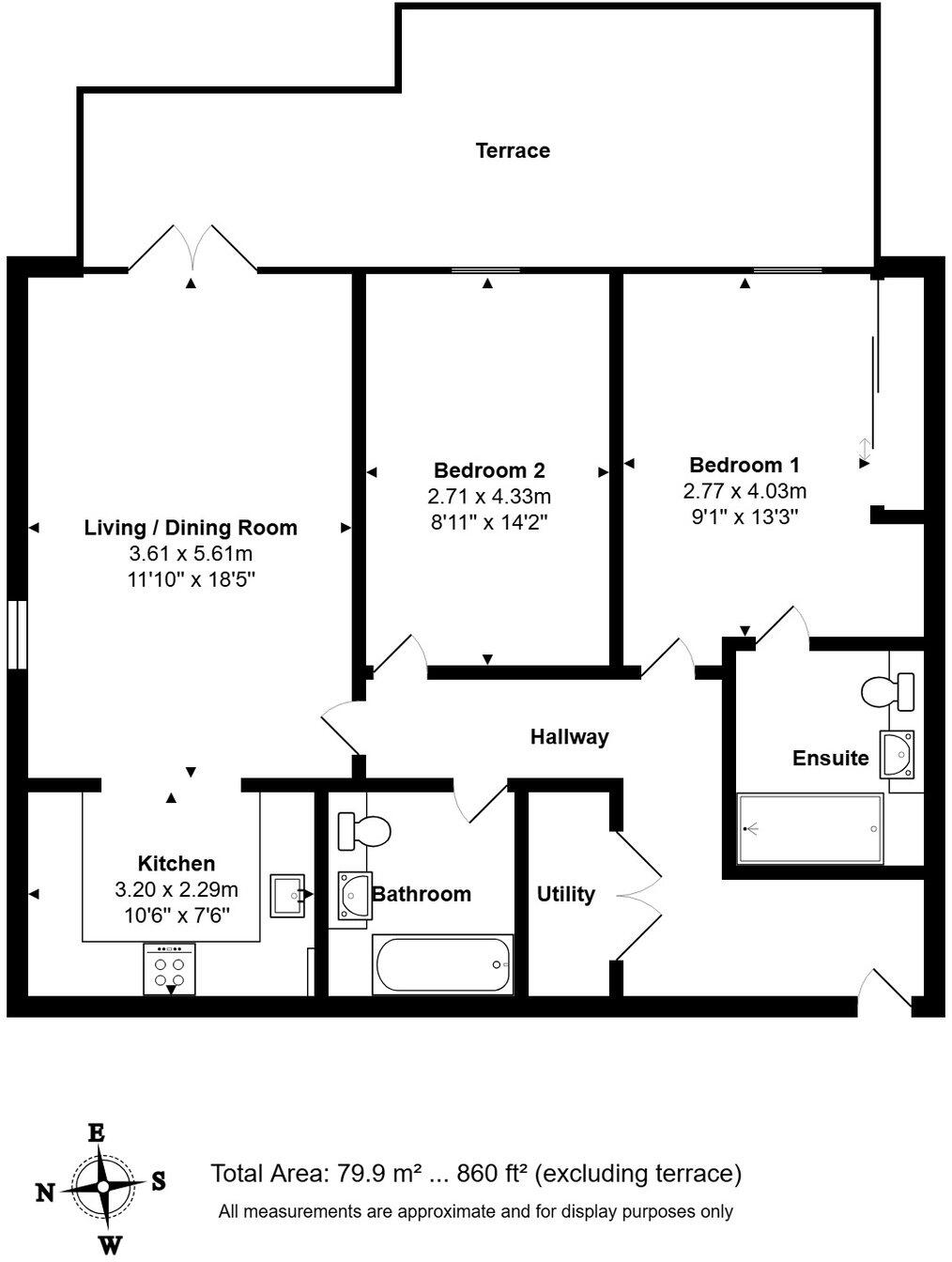 Lymington Gate, Stanford Hill, Lymington, SO41 floorplan