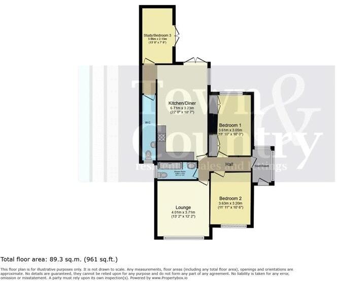 Seaview Road, Brightlingsea, Colchester CO7  floorplan
