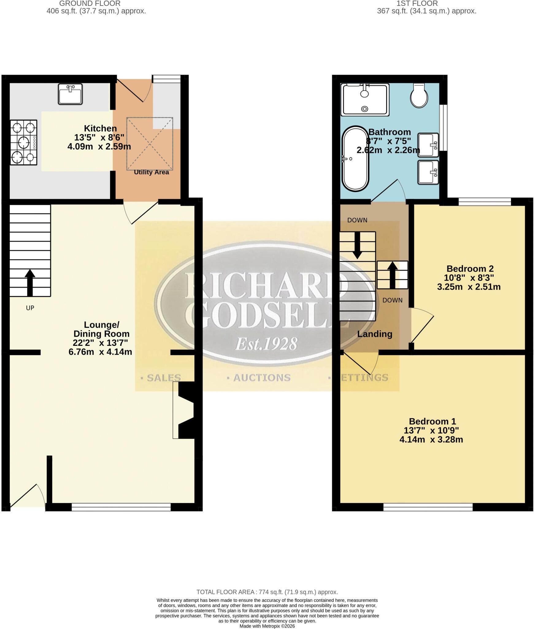 Christchurch Town Centre floorplan
