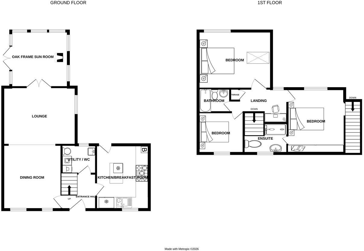  Burghill, Hereford, HR4 floorplan