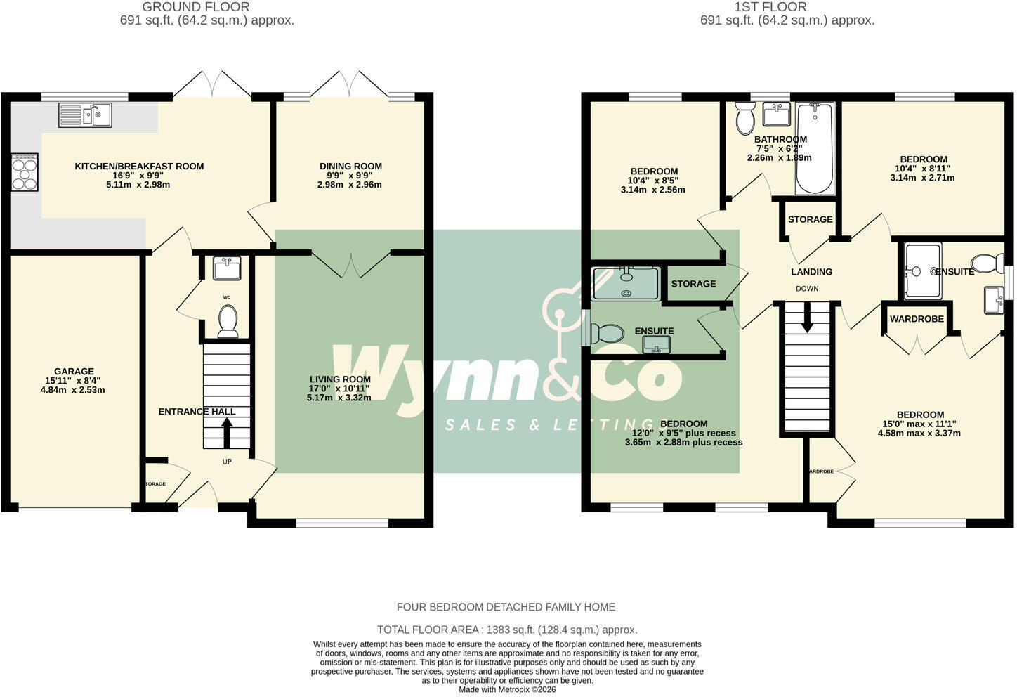 Cornflower Close, Hambleton, Selby floorplan
