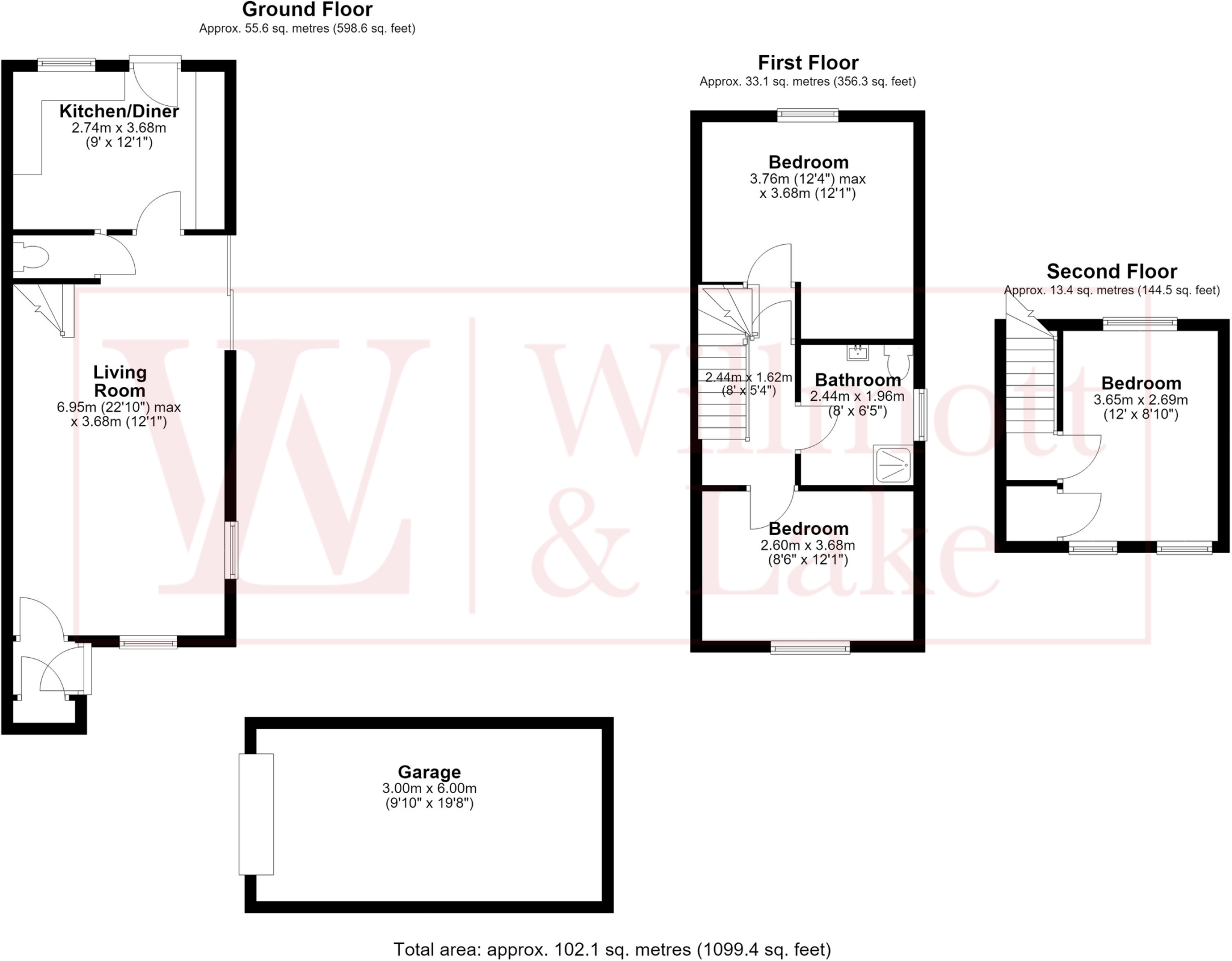 Long Croft, Takeley, Bishop's Stortford, Essex floorplan