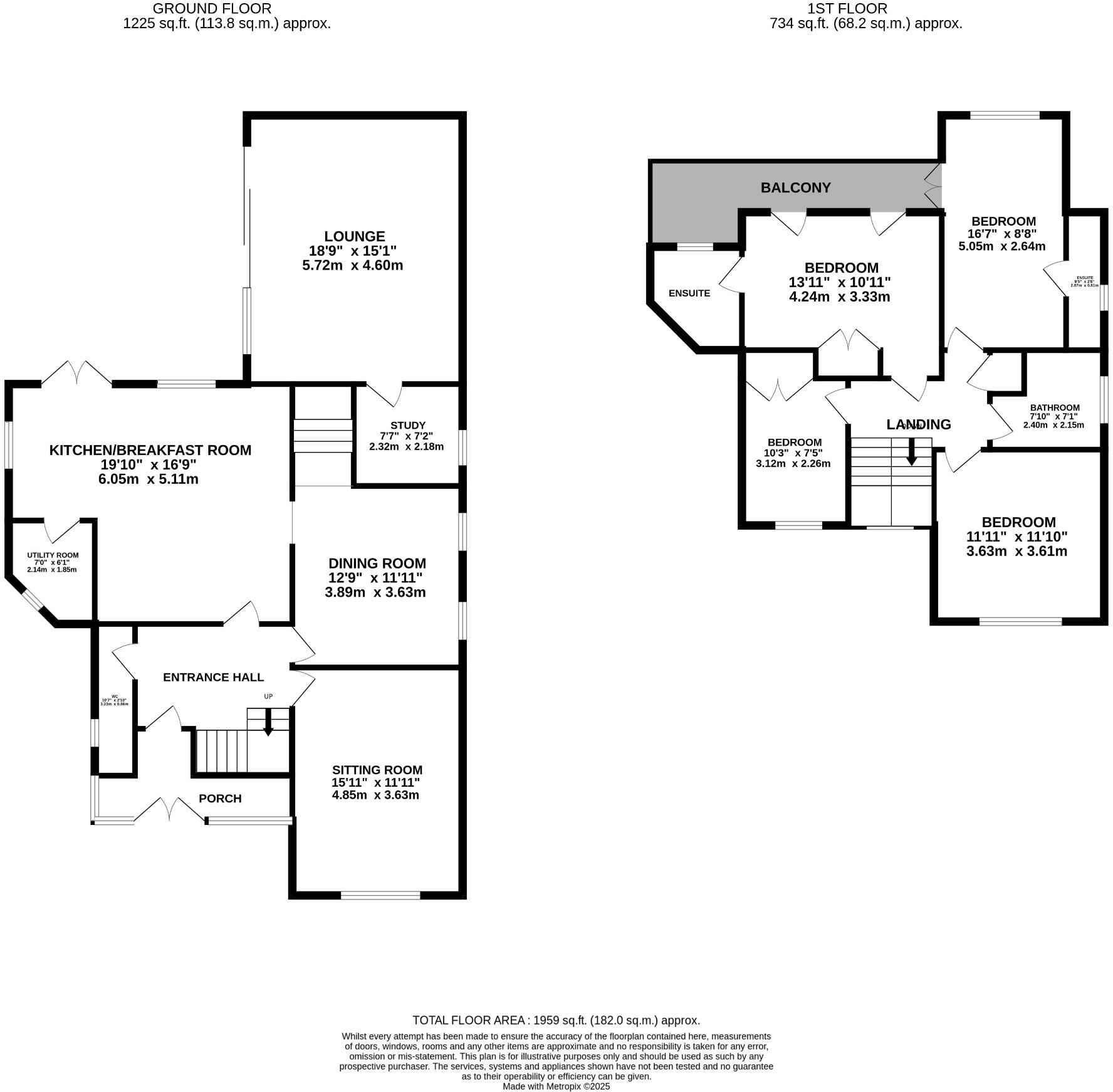 Holly Grove, Lisvane, Cardiff floorplan