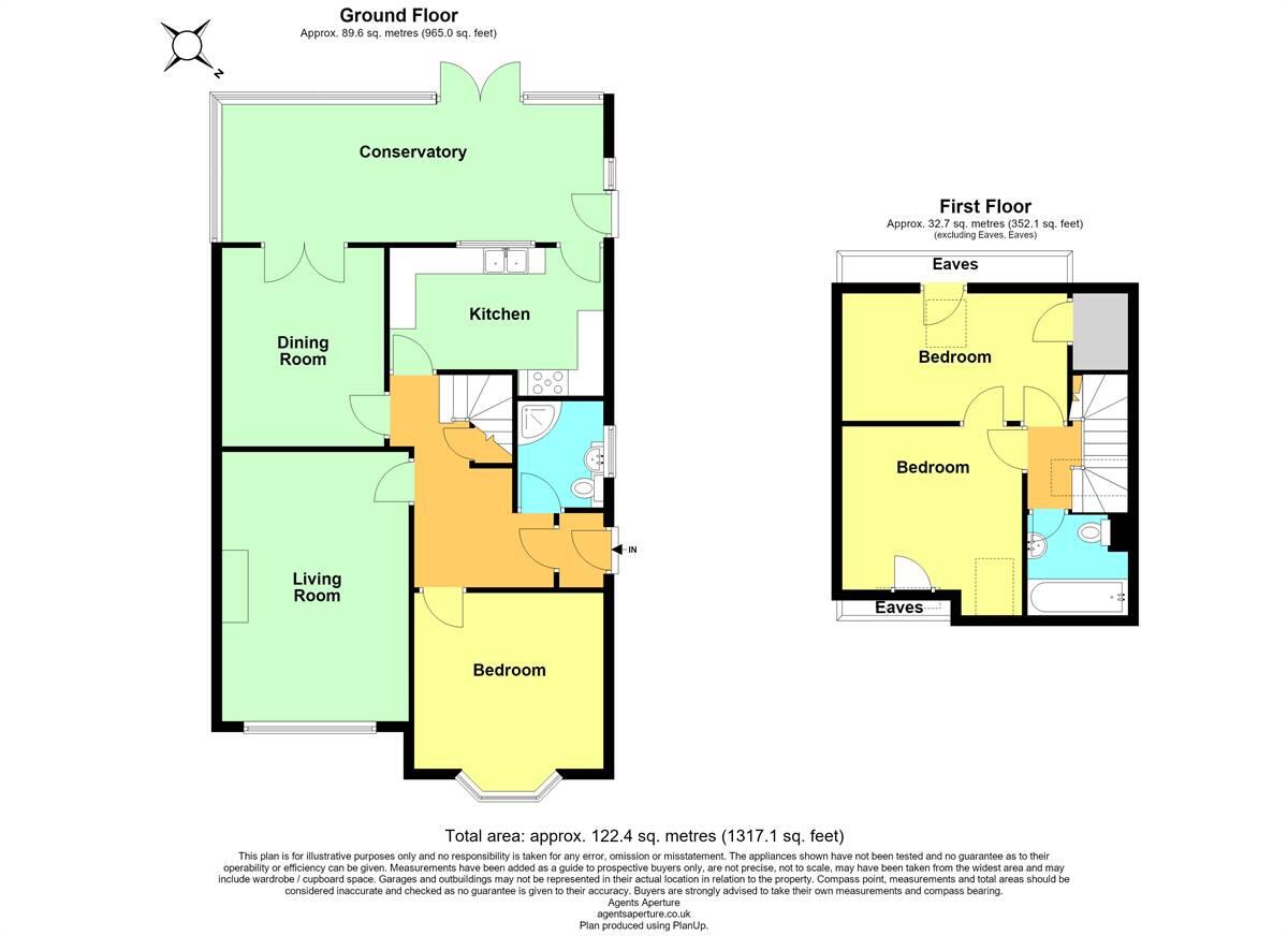 Queens Avenue, Birchington floorplan