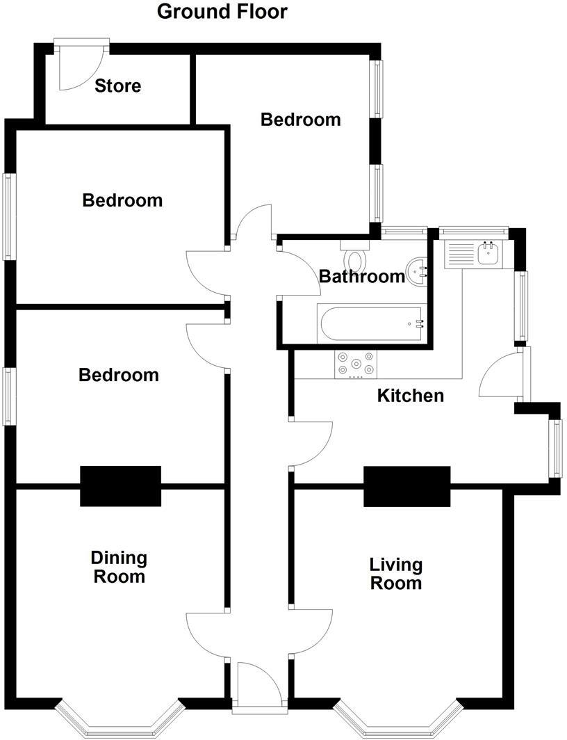 Rhewl, Gobowen floorplan