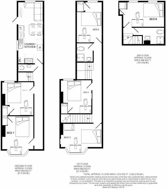 Montgomerie Road, Portsmouth, PO5 floorplan