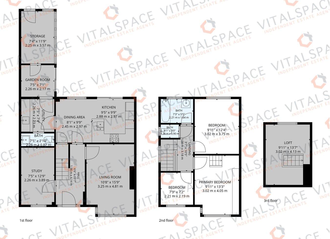 Russell Road, Partington, Manchester, M31 floorplan