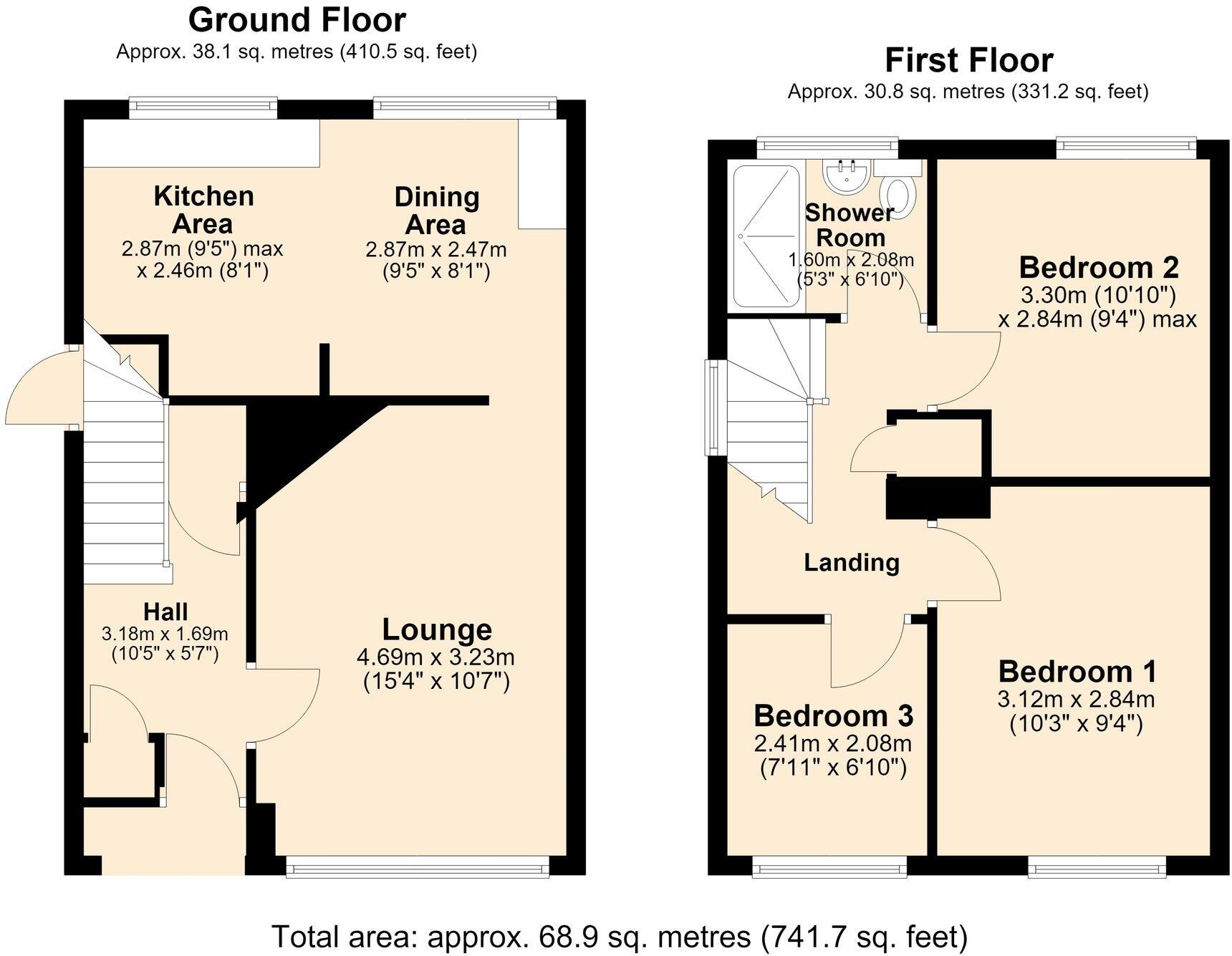 15, Derwent Road, Barrow Upon Soar, LE12 floorplan