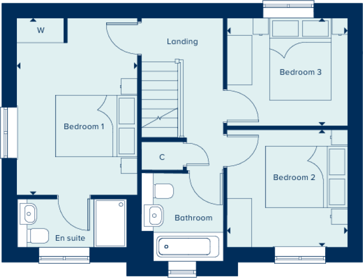 Bluebell Way, 
Whiteley, 
Fareham, 
PO15 7PX floorplan