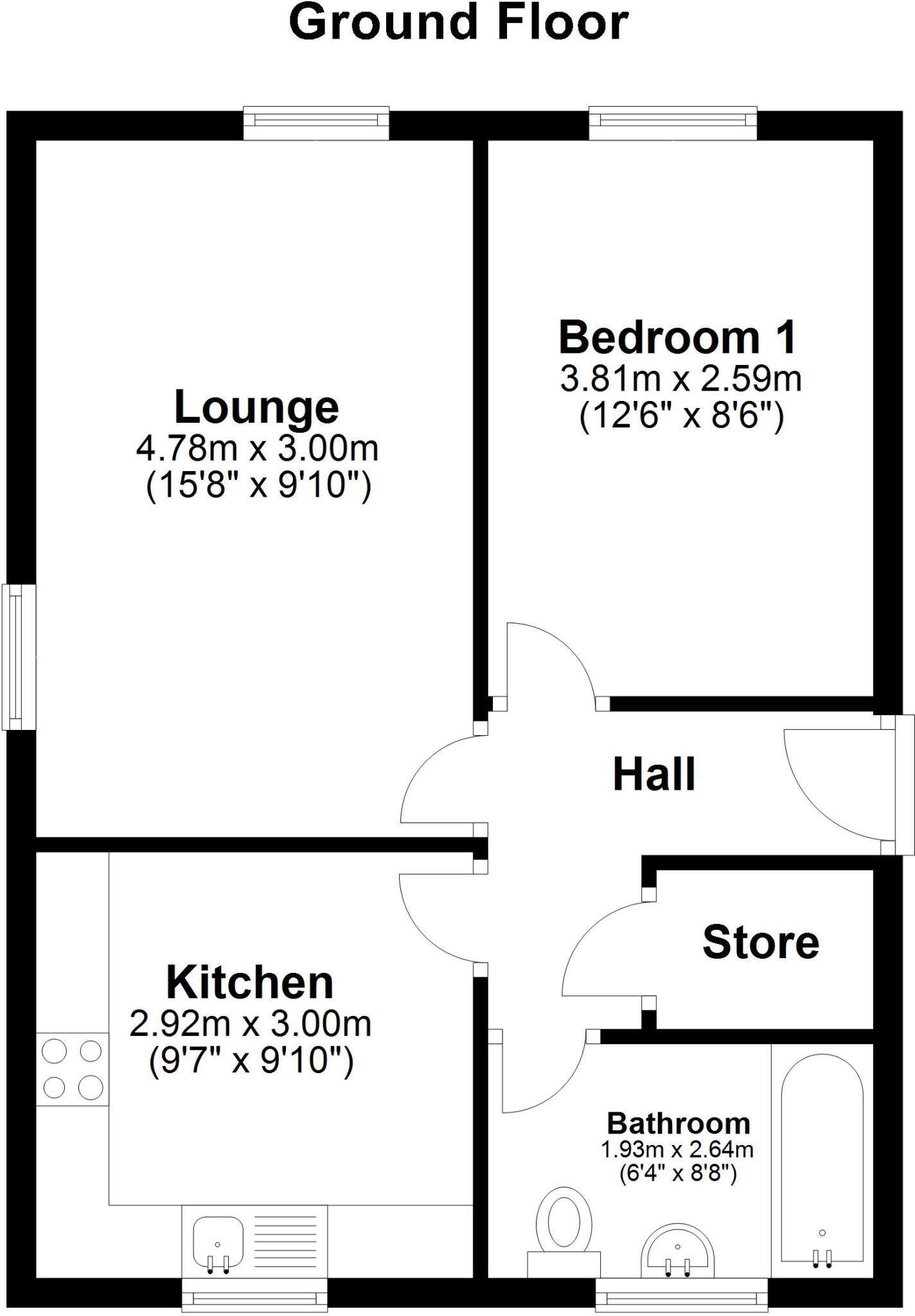 Victoria Place, Murton Street, Sunderland, Tyne and Wear, SR1 floorplan