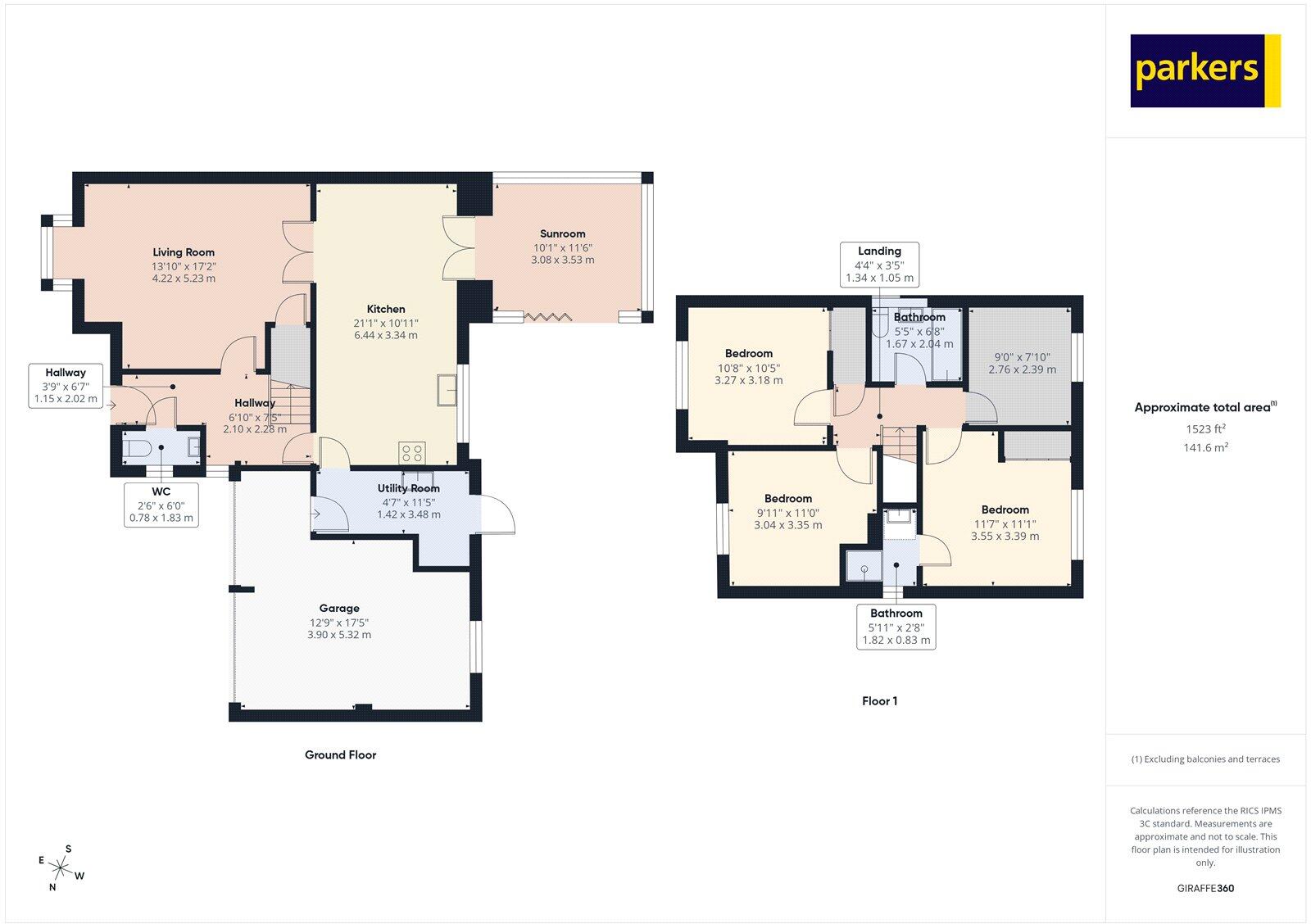 Swan Drive, Aldermaston, Reading, RG7 floorplan