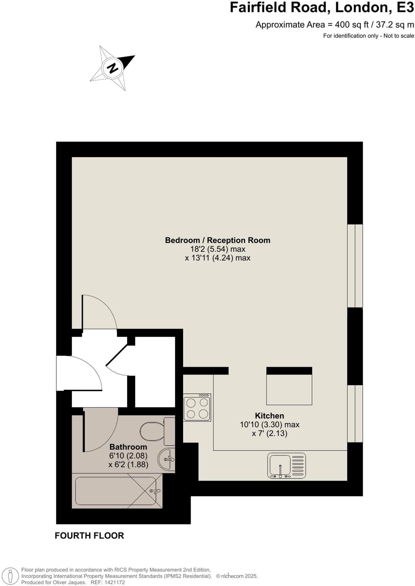 Lexington Building, Bow Quarter, London, E3 floorplan