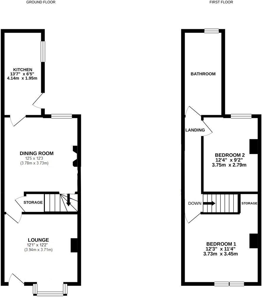 90, Victoria Road, Harborne, Birmingham, West Midlands, B17 0AE floorplan