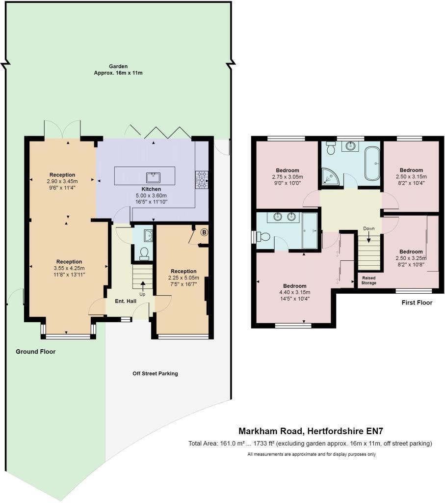 Markham Road, West Cheshunt, EN7 floorplan