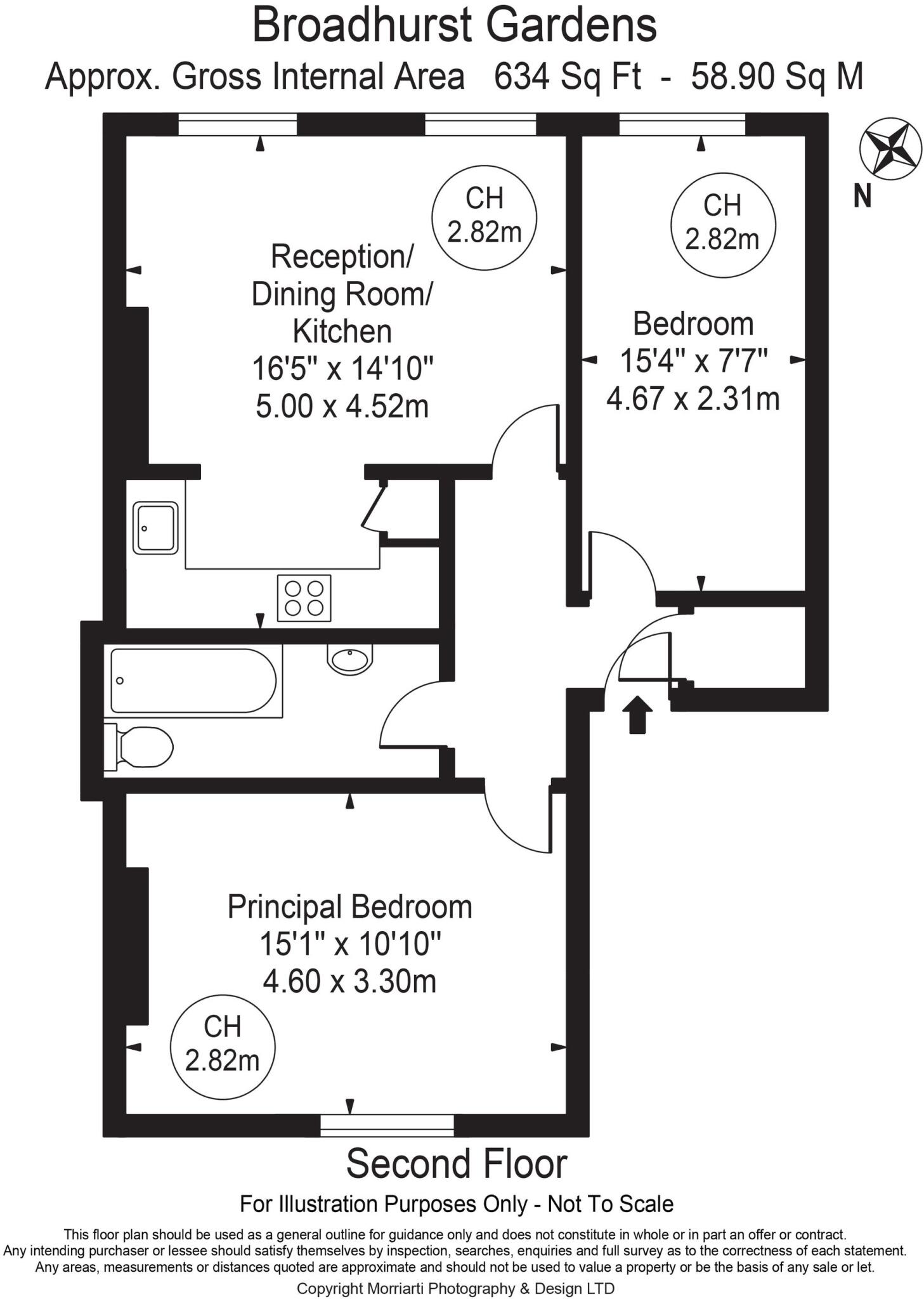 Broadhurst Gardens, London, NW6 floorplan
