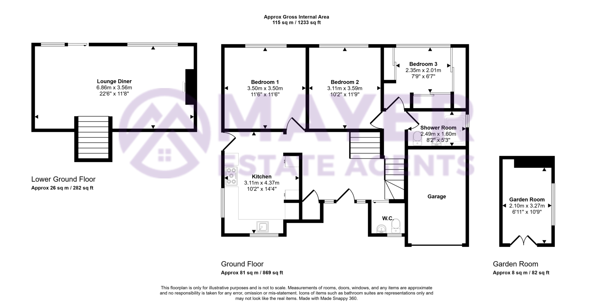 St Bridget Avenue, Plymouth floorplan