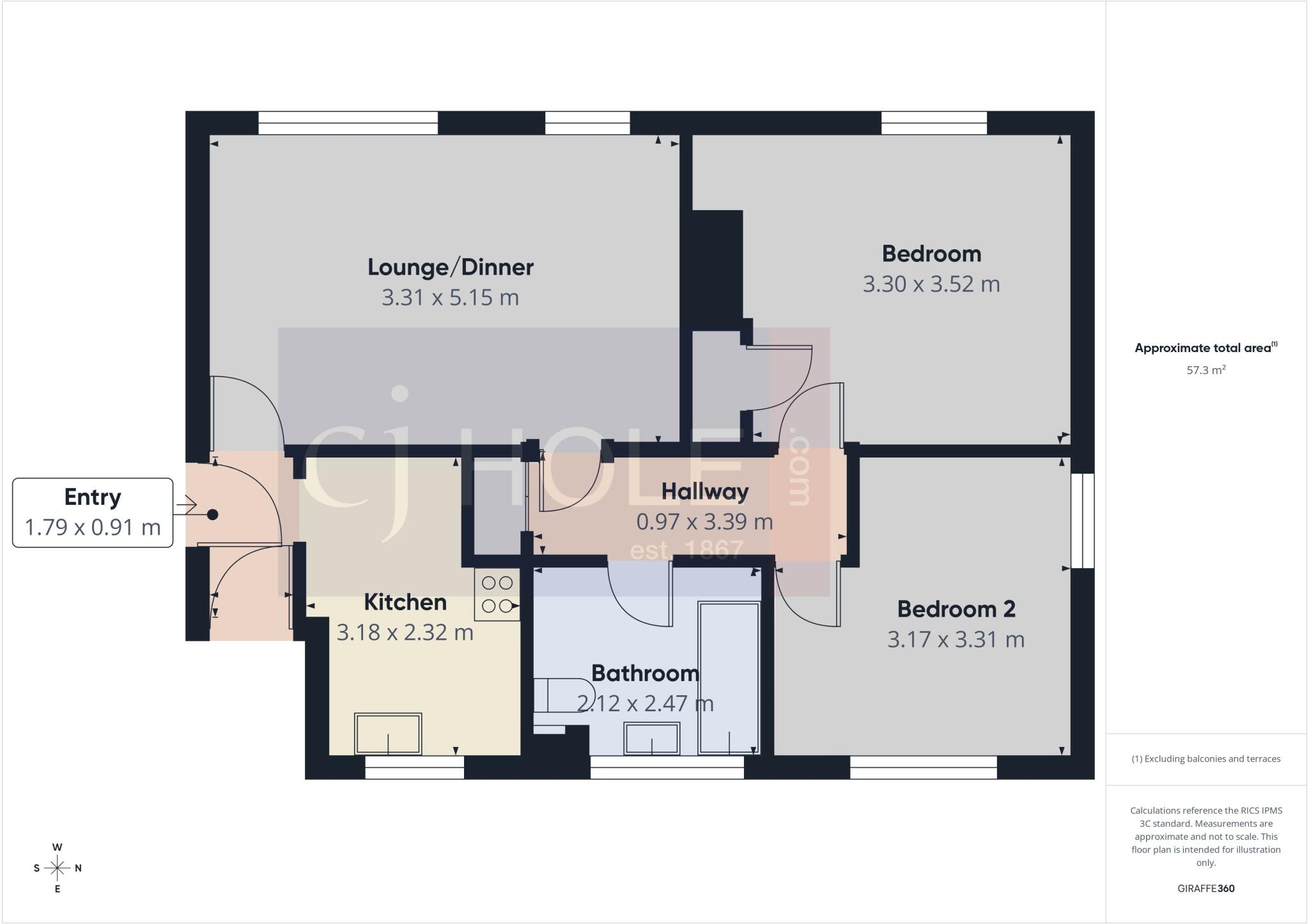 Alanscourt, Tower Road South, Bristol, BS30 floorplan