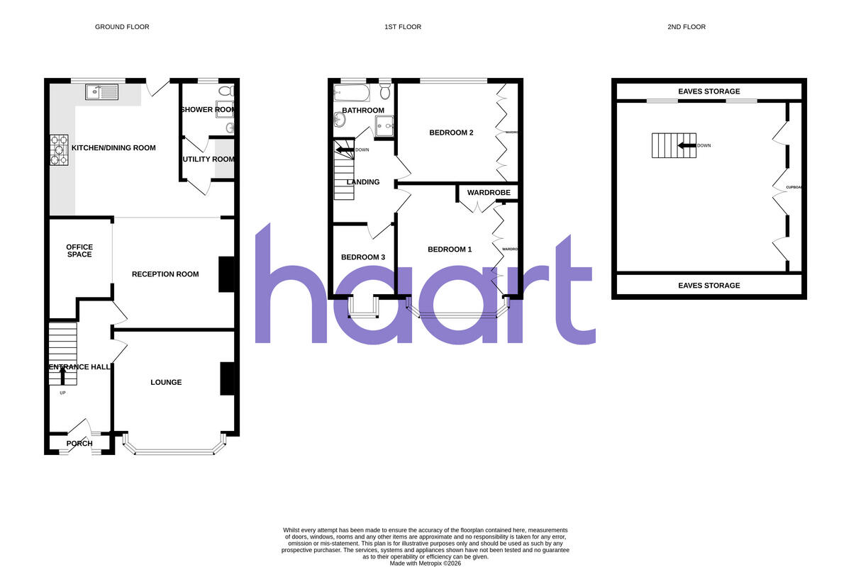 Oakleafe Gardens, Barkingside floorplan