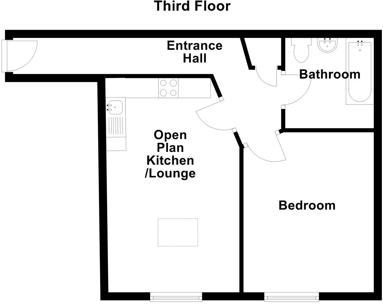 New Hey Road, Marsh, Huddersfield floorplan