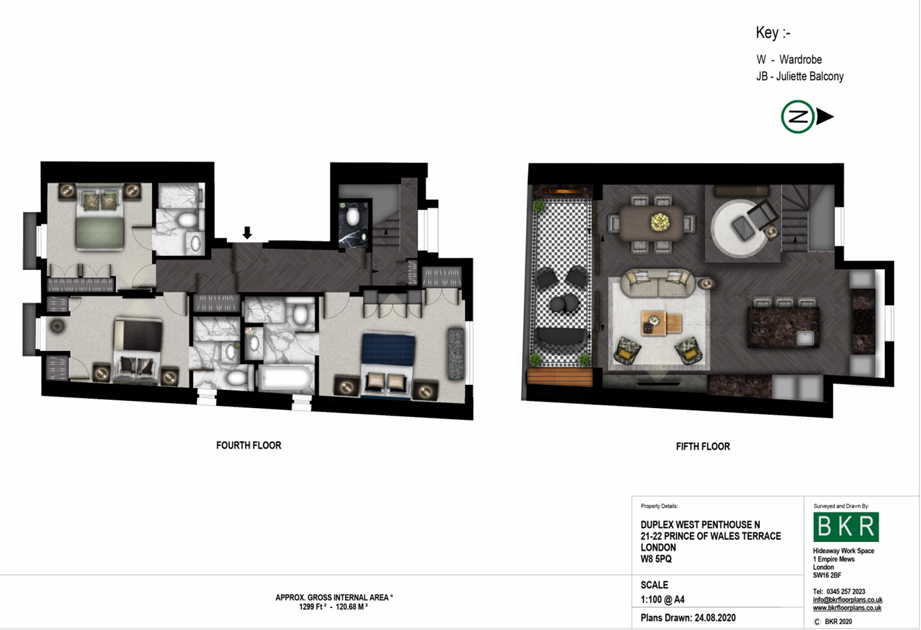 Prince Of Wales Terrace, London, W8 floorplan