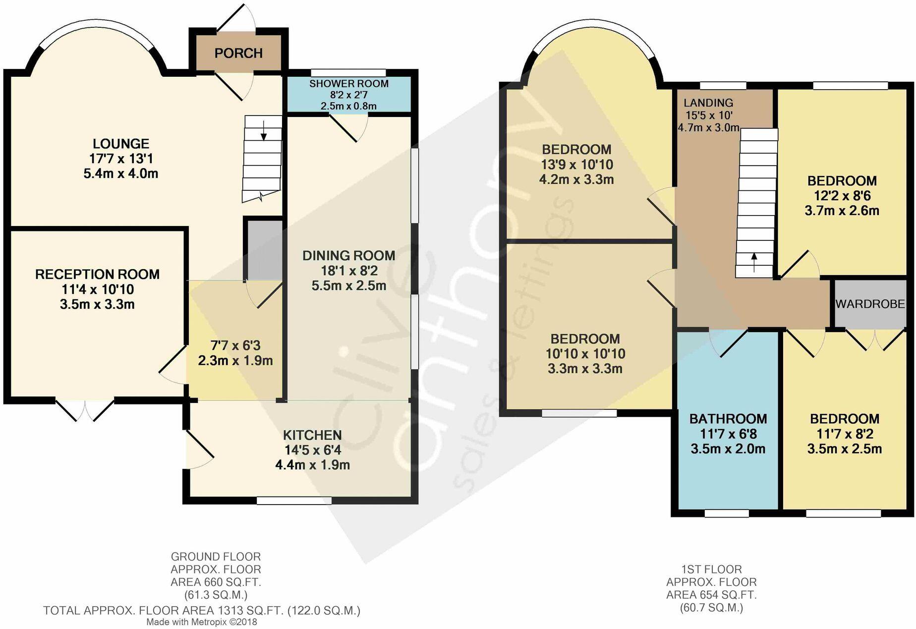 Mayfair Grove, Whitefield, M45 floorplan