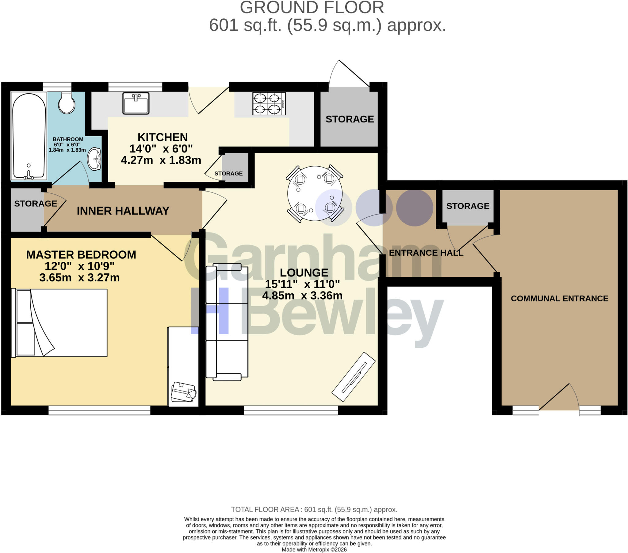 Broadfield, West Hoathly, West Sussex floorplan